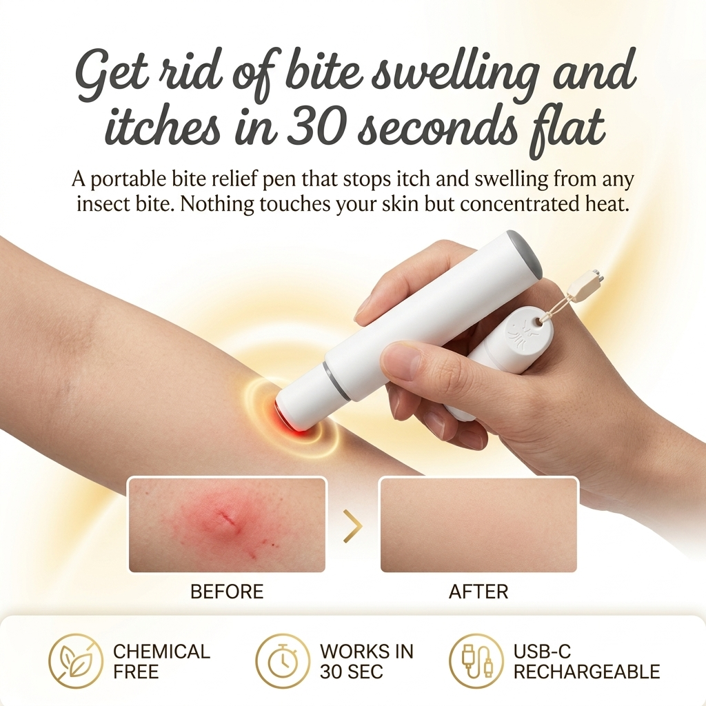 Insect Bite Relief Pen (USB-C Rechargable)